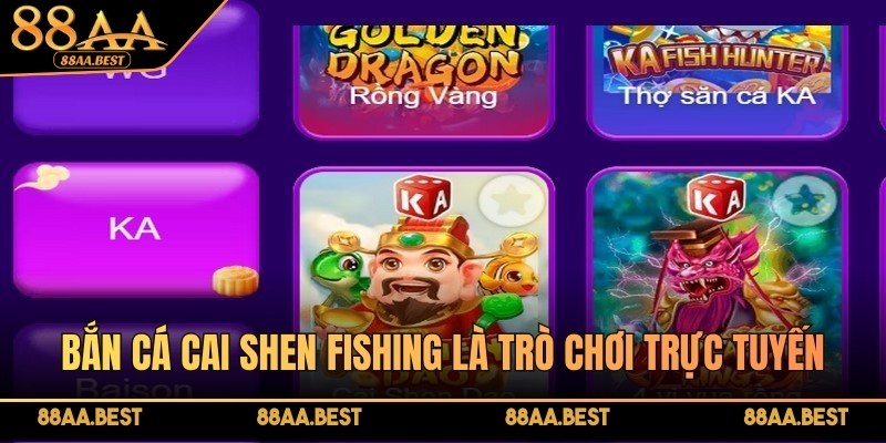 Bắn cá Cai Shen Fishing - Săn thần tài, nhận thưởng to tại 88AA 2 Bắn cá Cai Shen Fishing là trò chơi trực tuyến với chủ đề săn cá đổi thưởng tại 88AA